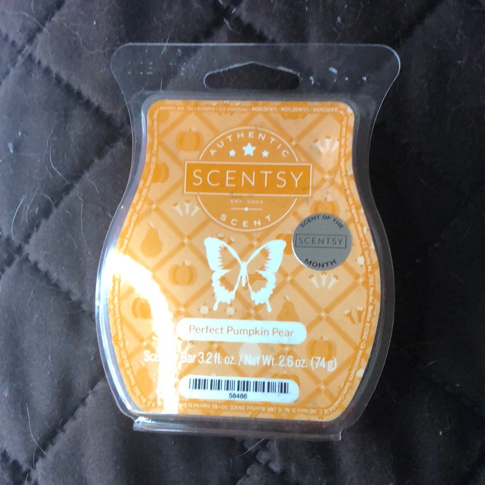 Scentsy wax bar Perfect Pumpkin Pear wax bar